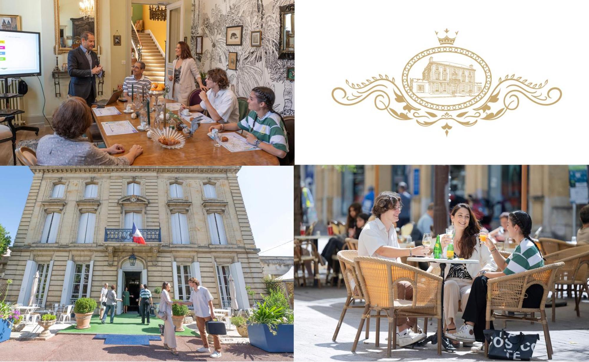 Hotel Chateau Des Jacobins Agen Exterior photo